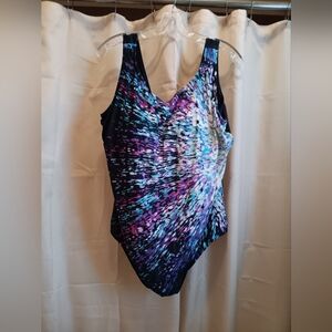 Colorful  One Piece Swimsuit